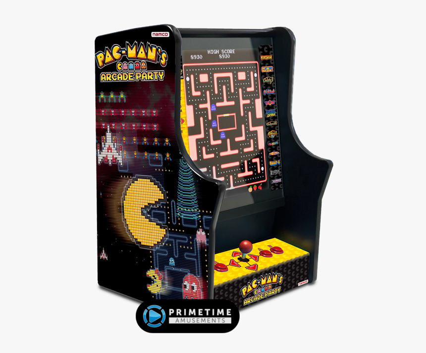 Pmap Bartop - Pacman Arcade Party, HD Png Download