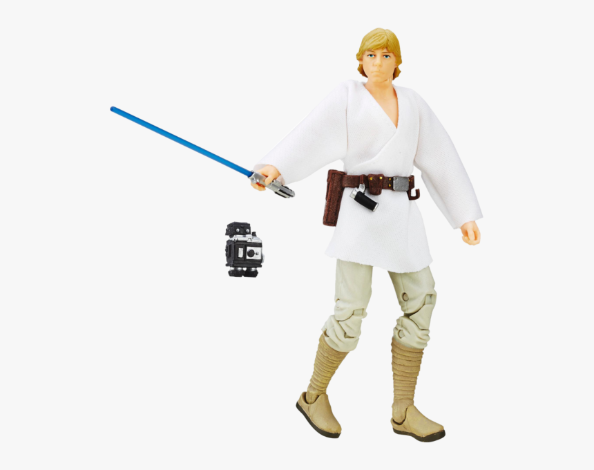 A New Hope Luke Skywalker & - Star Wars Black Luke Skywalker, HD Png Download