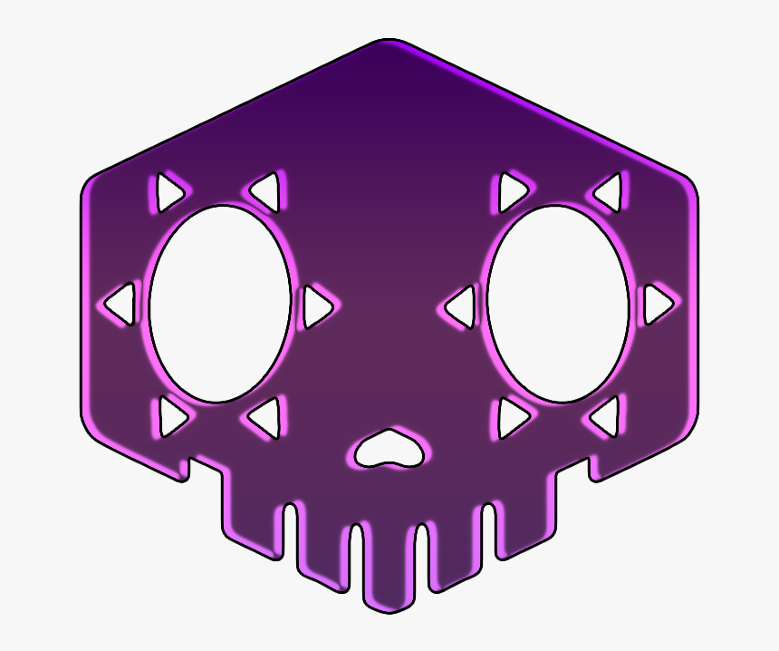 Sombra Skull Png - Sombra Overwatch Logo Png, Transparent Png