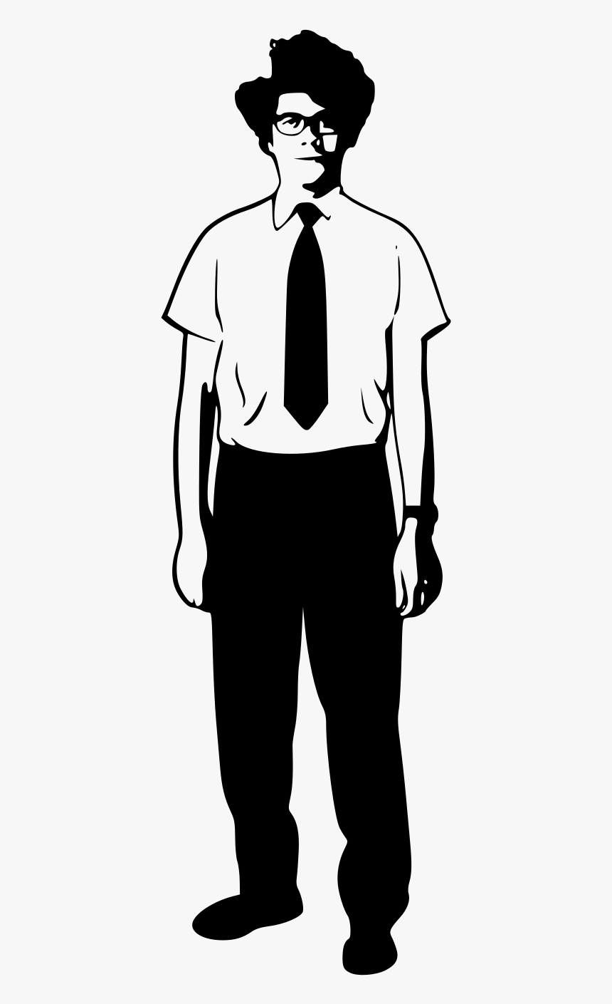 Crowd Clipart Standing - Maurice Moss Transparent, HD Png Download