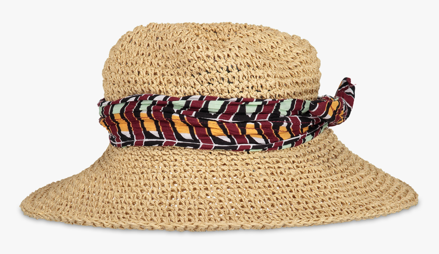 Front Image Straw Hat - Fedora, HD Png Download