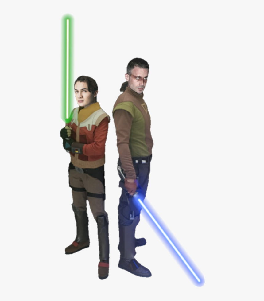 Transparent Luke Skywalker Clipart - Ezra Bridger And Luke Skywalker, HD Png Download