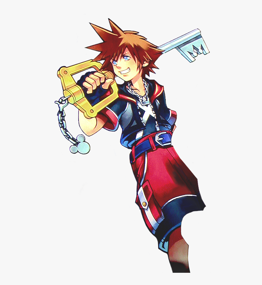 Kingdom Hearts Sora Render, HD Png Download