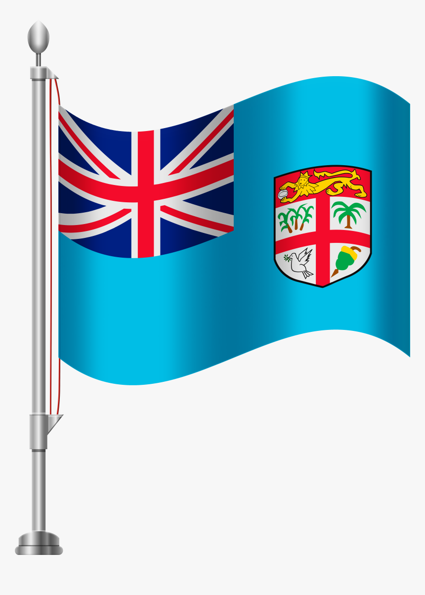 Transparent Flag Pole Clipart - Fiji Flag Jpg, HD Png Download