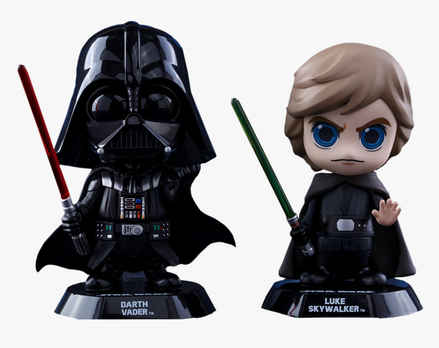 Darth Vader Luke Skywalker Clipart - Luke Skywalker X Darth Vader Figures, HD Png Download
