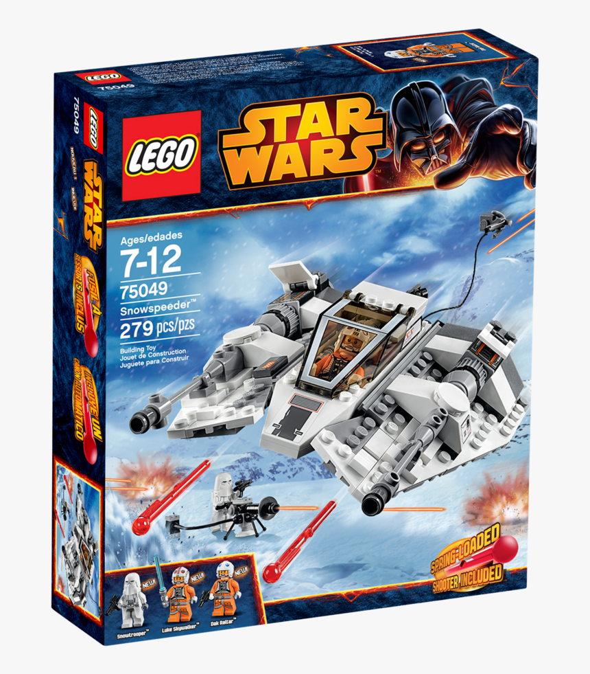 Lego Sets Star Wars Luke Skywalker Snowspeeder, HD Png Download