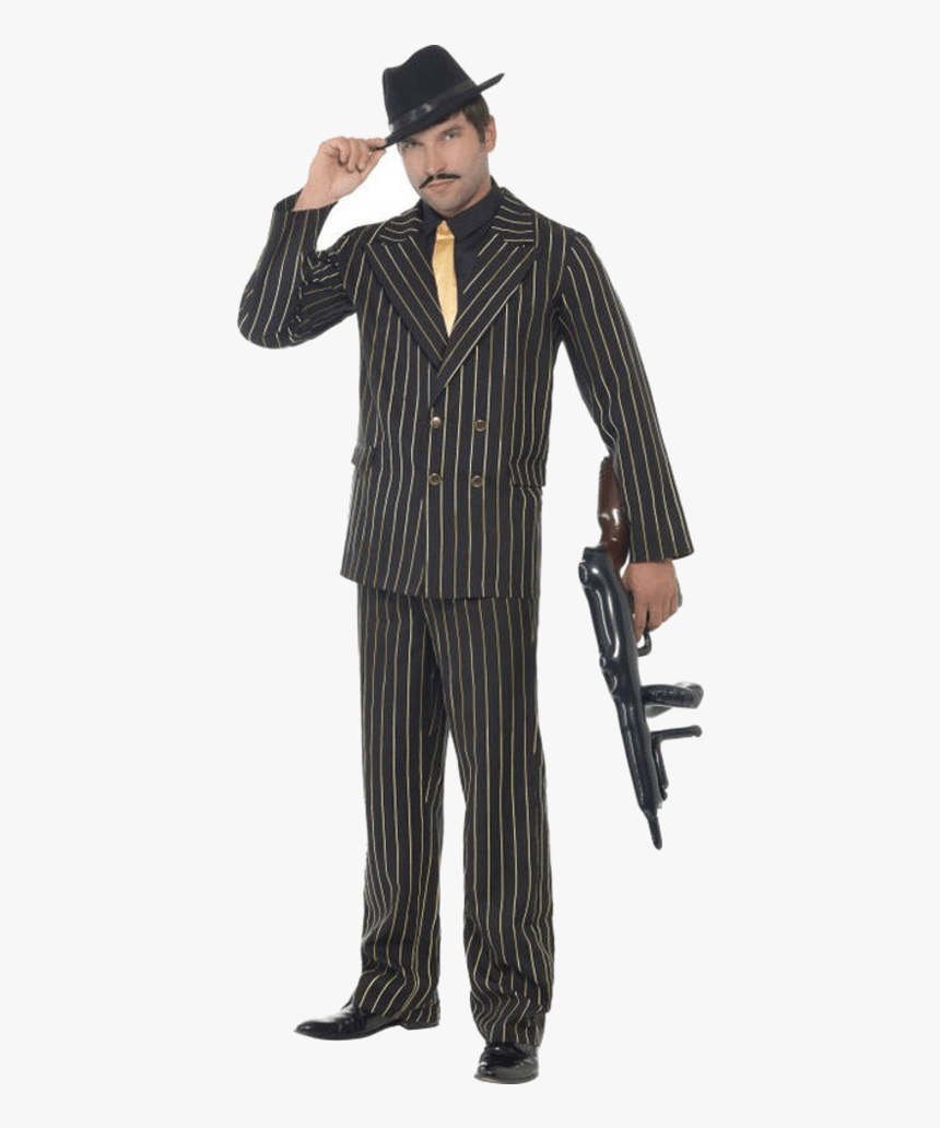 Gangster Png - Mafia Pinstripe Suit, Transparent Png