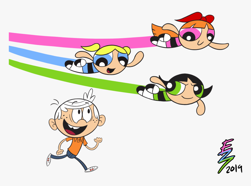 Ppg Girls Loud House, HD Png Download