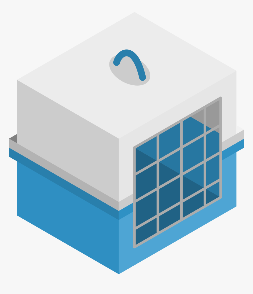 Pet Travel Cage Clip Arts - Dog Crate Clipart Png, Transparent Png