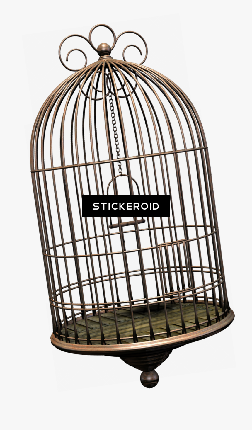 Cage Bird Objects - Bird Cage Png, Transparent Png