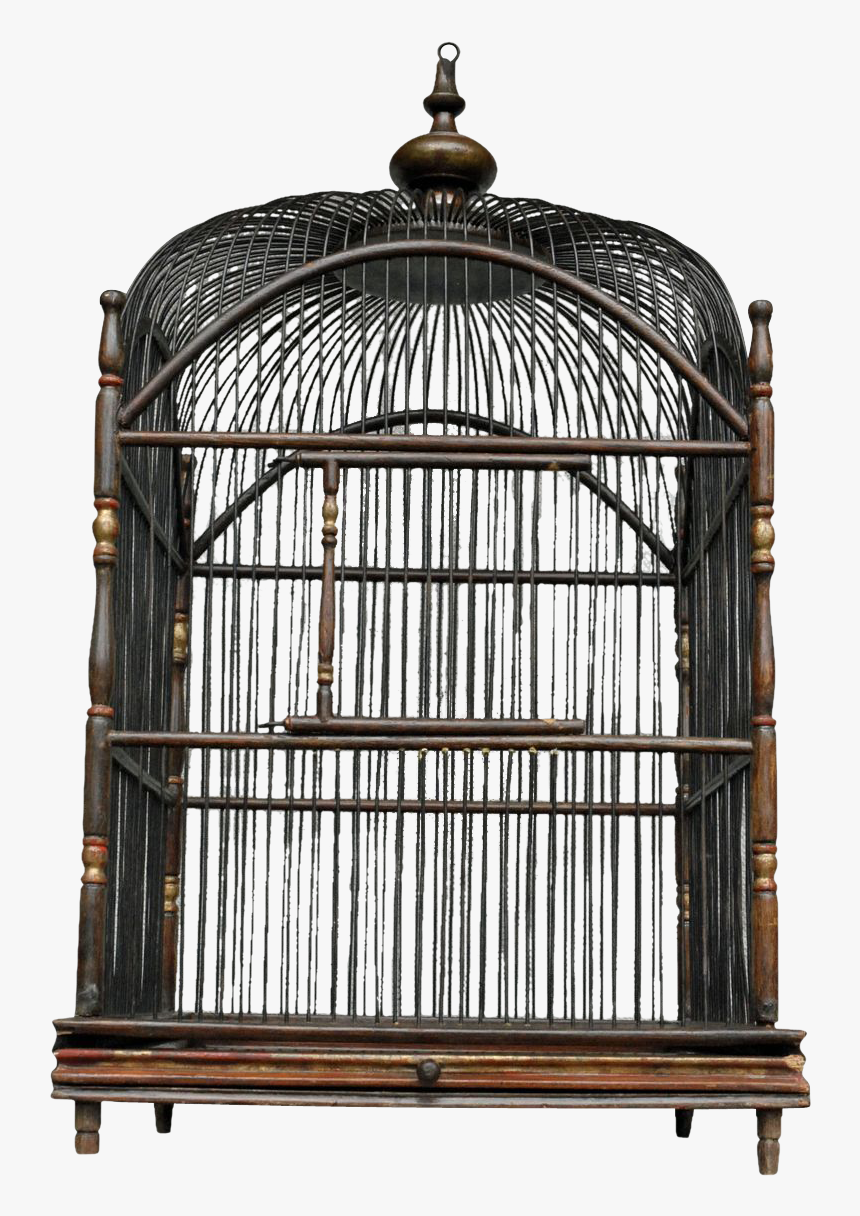 Birdcage Png Background Image - Antique Bird Cage Png, Transparent Png