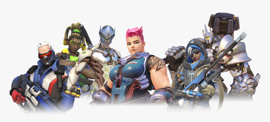 Reinhardt And Zarya, HD Png Download
