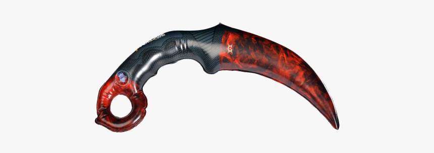 Karambit Emerald Png, Transparent Png