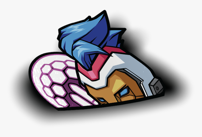 Zarya Cyberian Peeker Sticker - Graphic Design, HD Png Download