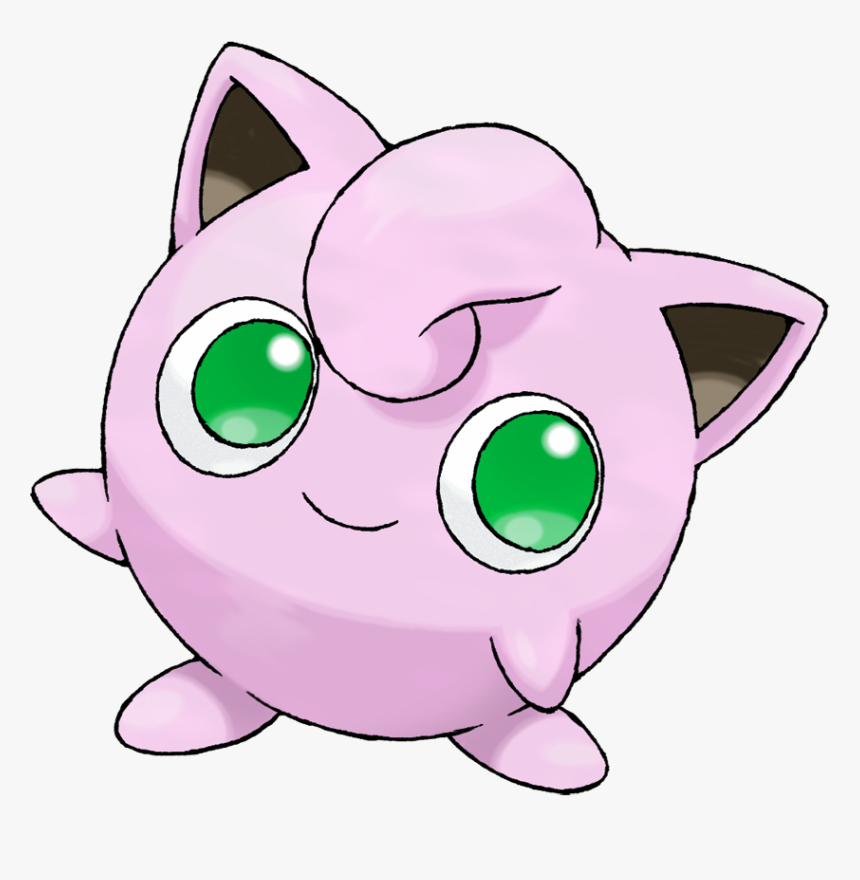 039 Jigglypuff Shiny - Pokemon Jigglypuff, HD Png Download