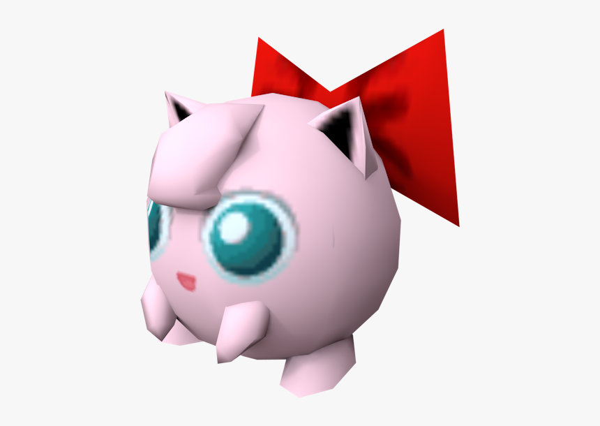 Download Zip Archive - Nintendo 64 Super Smash Bros Jigglypuff, HD Png Download