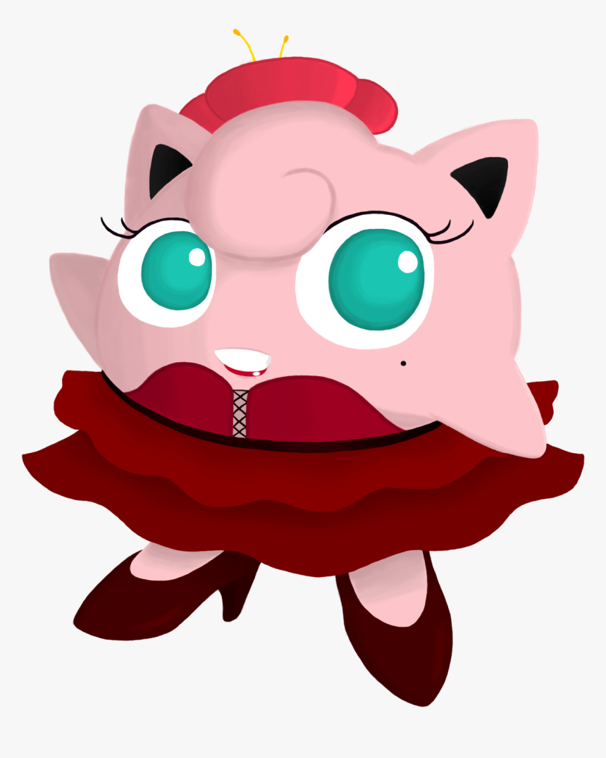 Señorita Jigglypuff - Cartoon, HD Png Download