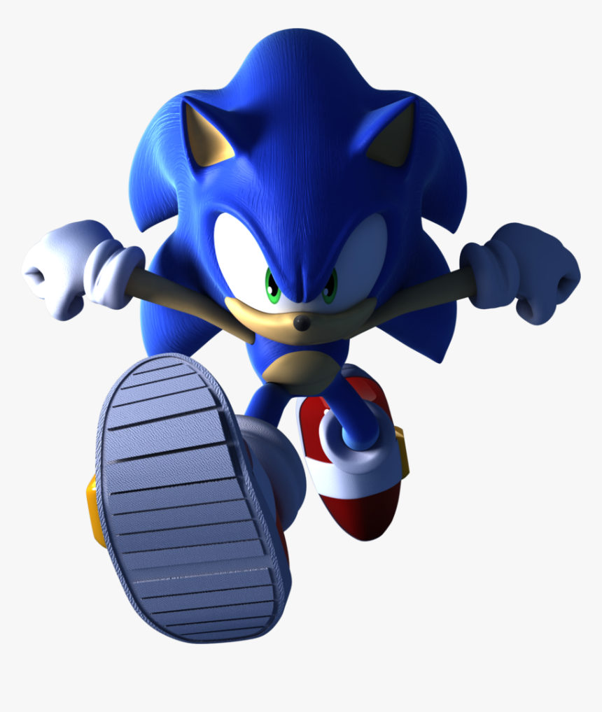 622kib, 851x938, Sanic - Sonic The Hedgehog Sonic Unleashed, HD Png Download