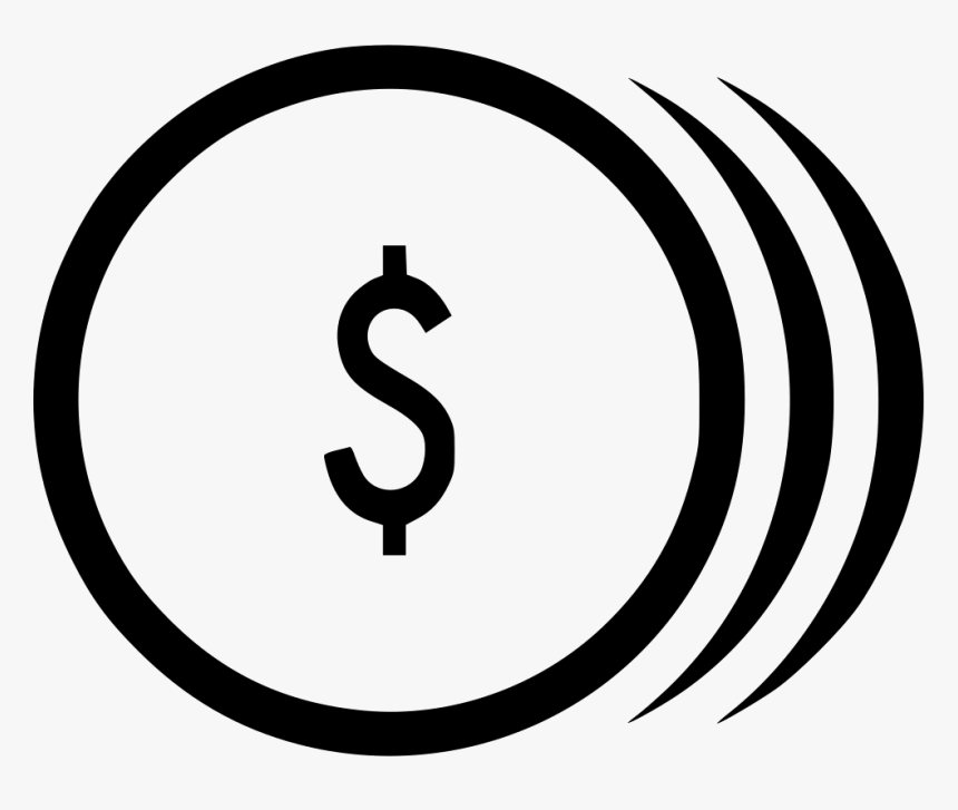 Business Coins Money Stack Salary - Stencil, HD Png Download