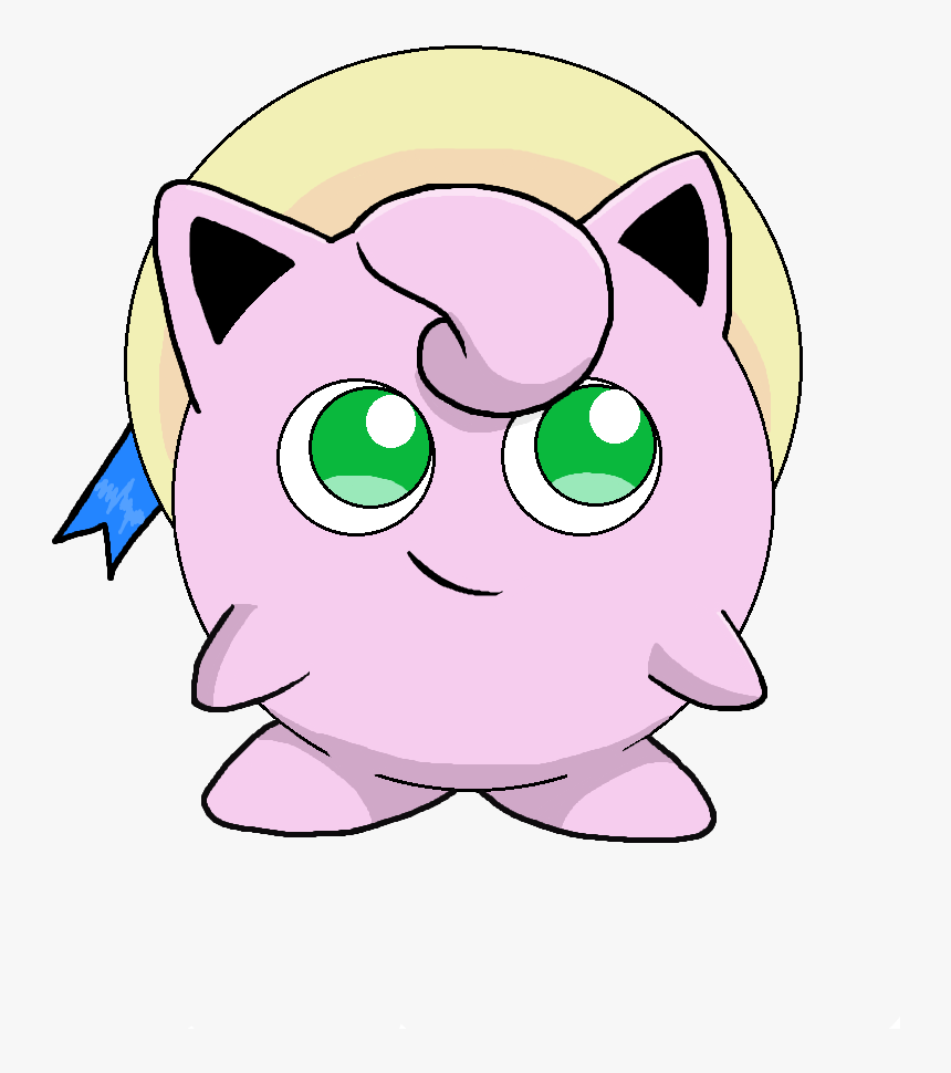 Pokemon Clipart Jigglypuff - Cartoon, HD Png Download