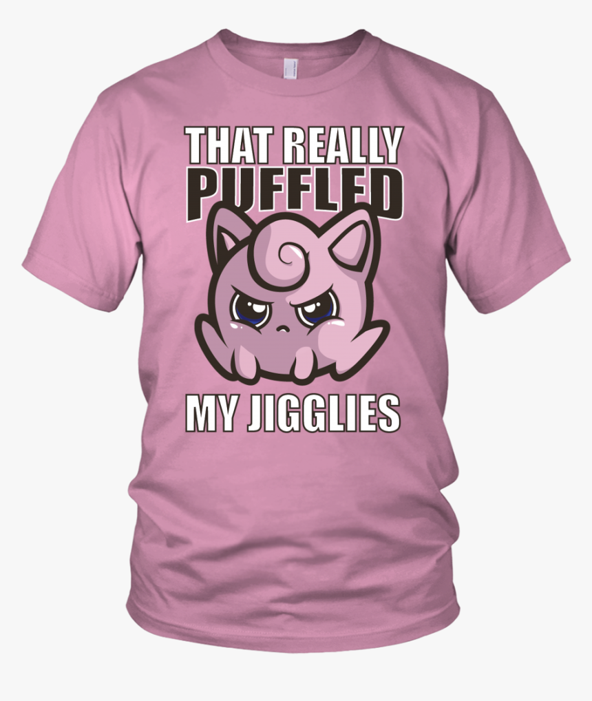 Pokemon Jigglypuff That Really Puffled My Jigglies - Purple Shirt Brain, HD Png Download