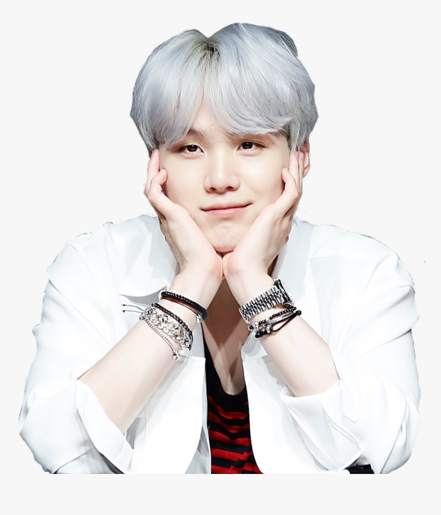 Picture Free Library Suga Transparent White - Swag Min Yoongi Suga, HD Png Download