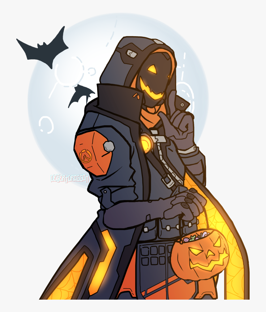 Transparent Ana Overwatch Png - Overwatch Ana Ghoul Fanart, Png Download