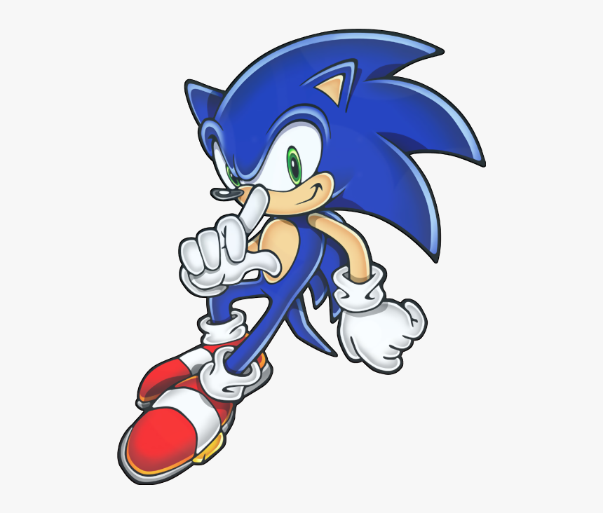 Transparent Sanic Png - Sonic Mega Collection Sonic, Png Download