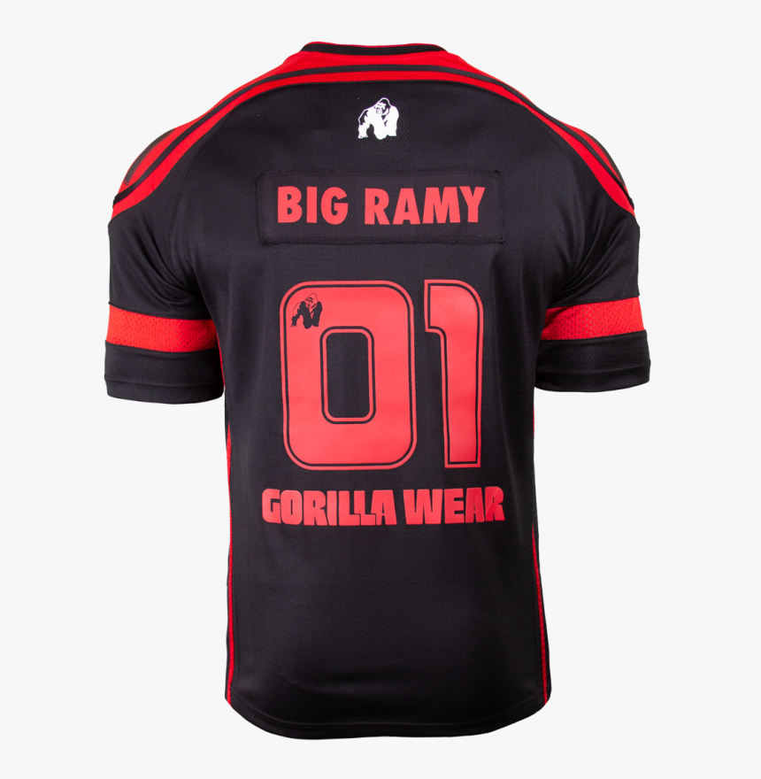 Men's Gorilla Wear Gw Athlete T-shirt Big Ramy Black, HD Png Download