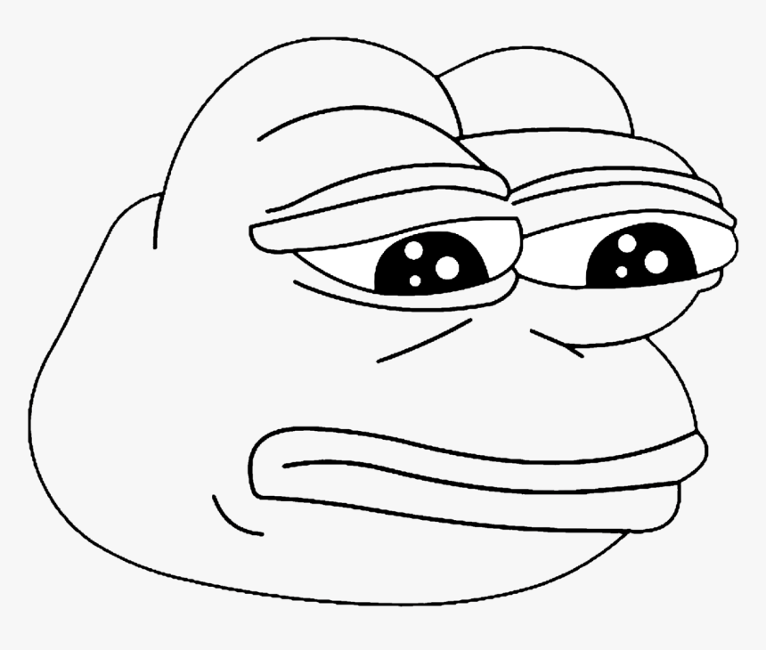 The Database This - Transparent Pepe Black And White, HD Png Download