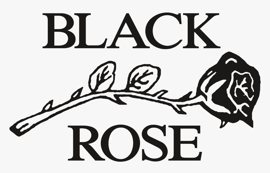 Logo With Black Rose, HD Png Download