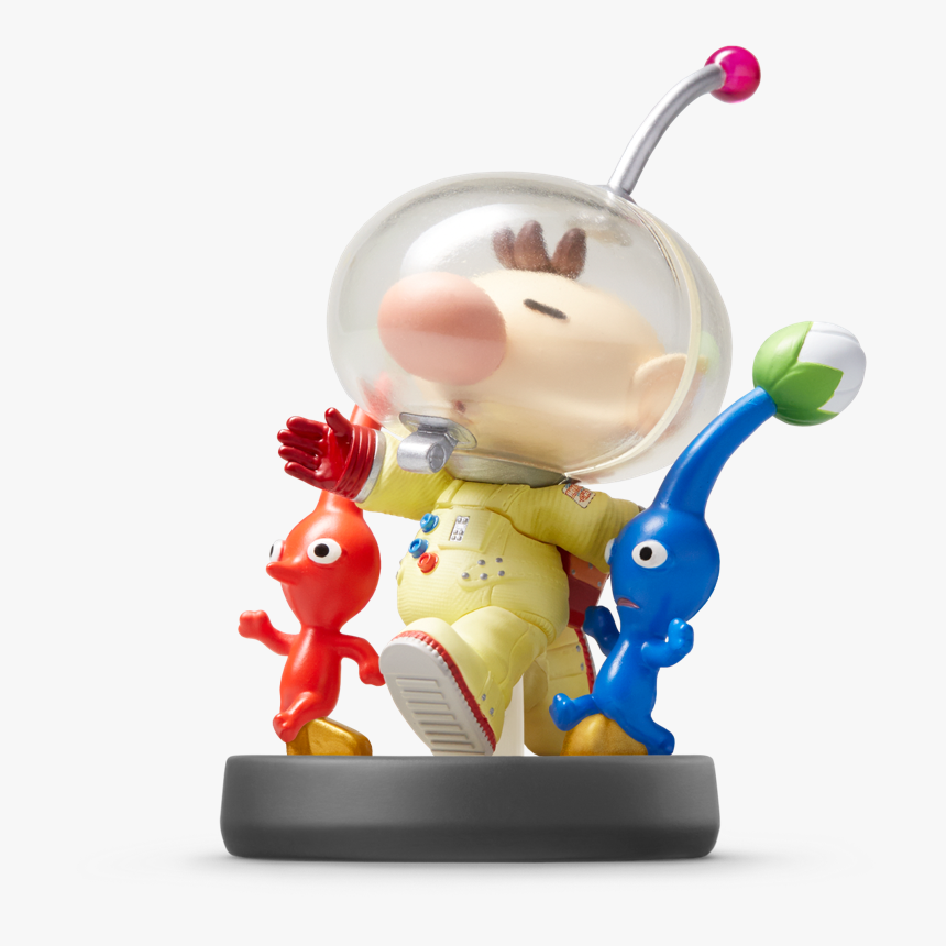 Super Smash Bros Amiibo Olimar, HD Png Download
