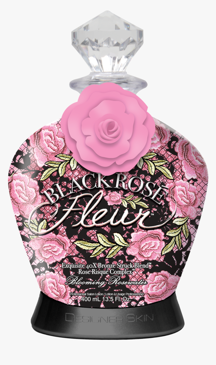 Designer Skin Black Rose Fleur, HD Png Download