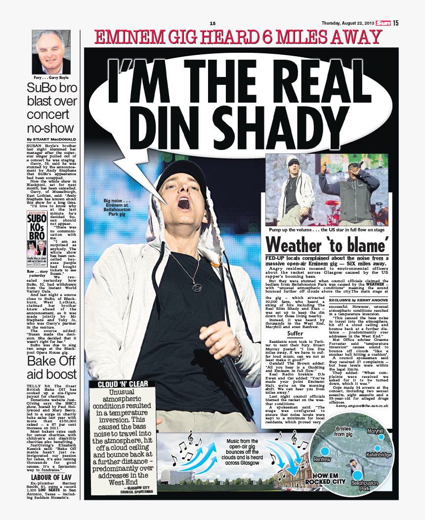 It Comes Four Years After Similar Gripes About His - Tabloid, HD Png Download