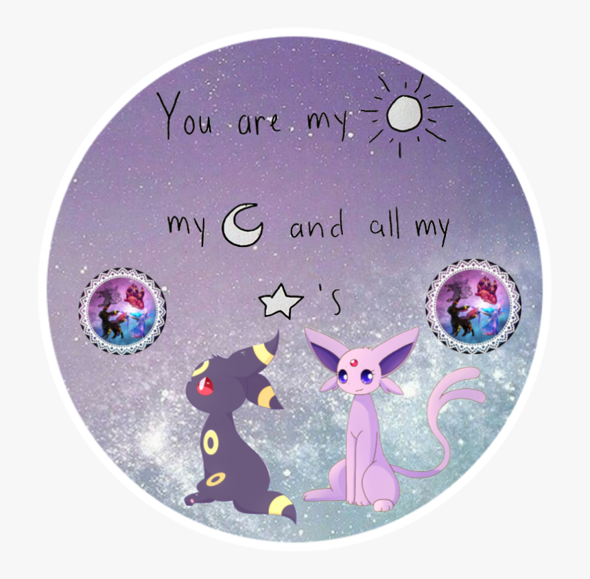 Transparent Espeon Png - Edit Espeon X Umbreon, Png Download