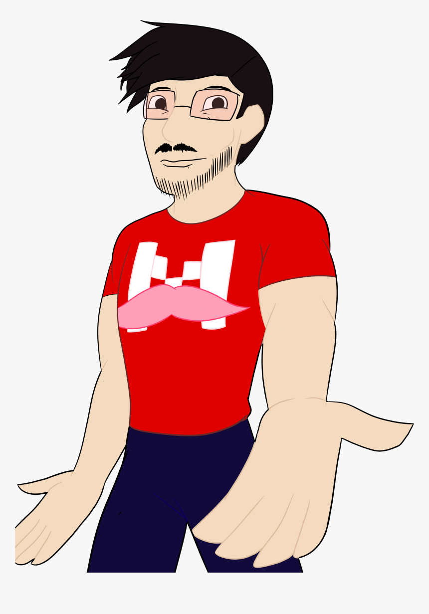 Markiplier Fanart - Cartoon, HD Png Download