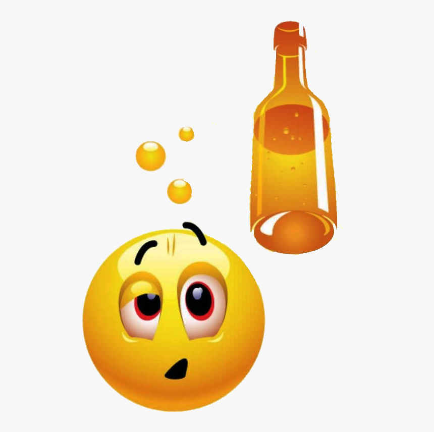 Mareado Por El Alcohol - Groggy Emoji, HD Png Download