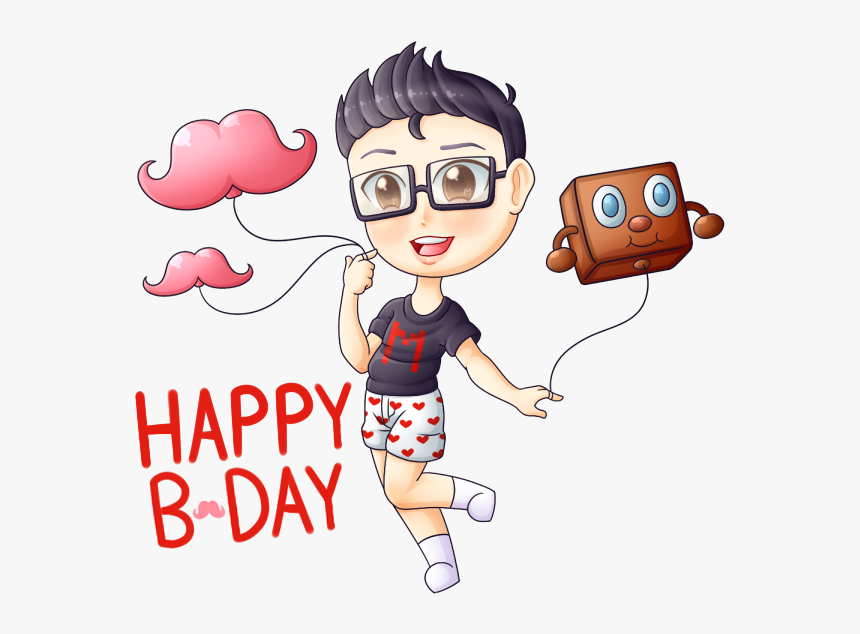 Happy Birthday Markiplier By Snow-songstress - Cartoon, HD Png Download