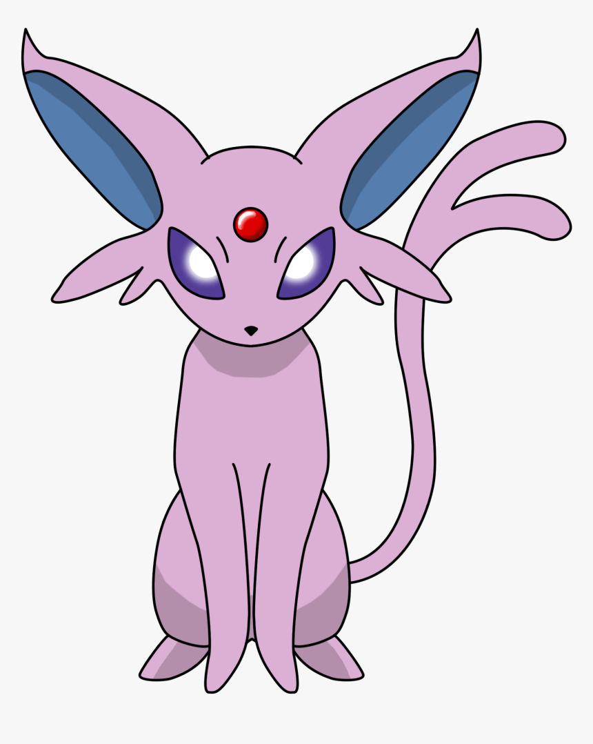 Espeon Trainer Pokemon None - Espeon Pokemon, HD Png Download