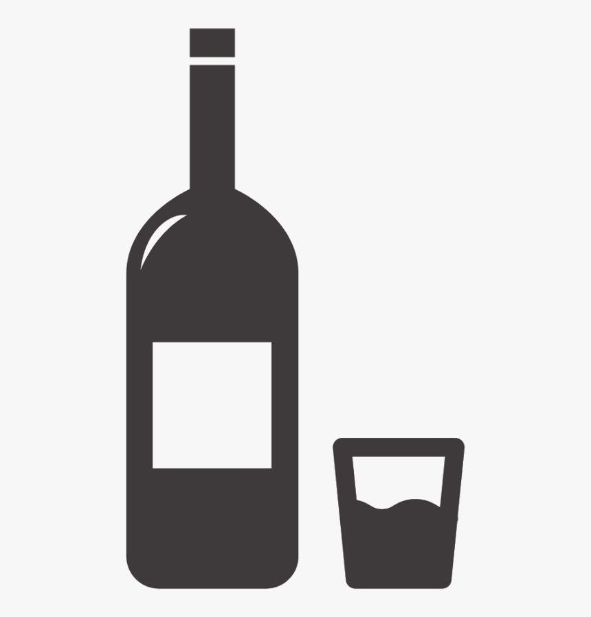 When A Pregnant Woman Drinks Alcohol, So Does Her Baby - Glass Bottle, HD Png Download