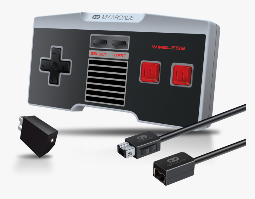 My Arcade Nes Classic Wireless Controller, HD Png Download