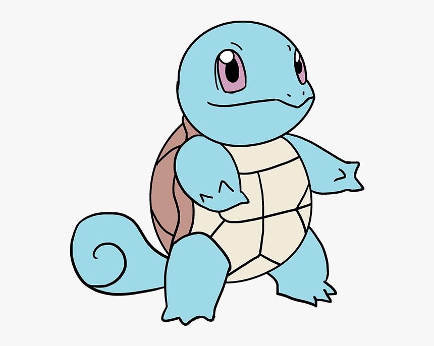 How To Draw Squirtle - Squirtle Drawing, HD Png Download