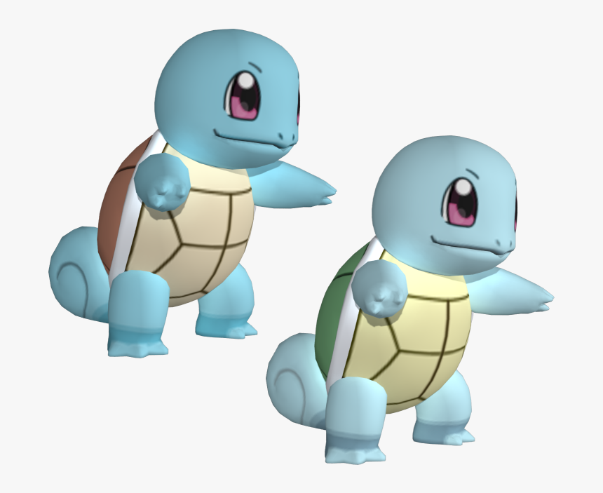 Download Zip Archive - Squirtle 3d Model, HD Png Download