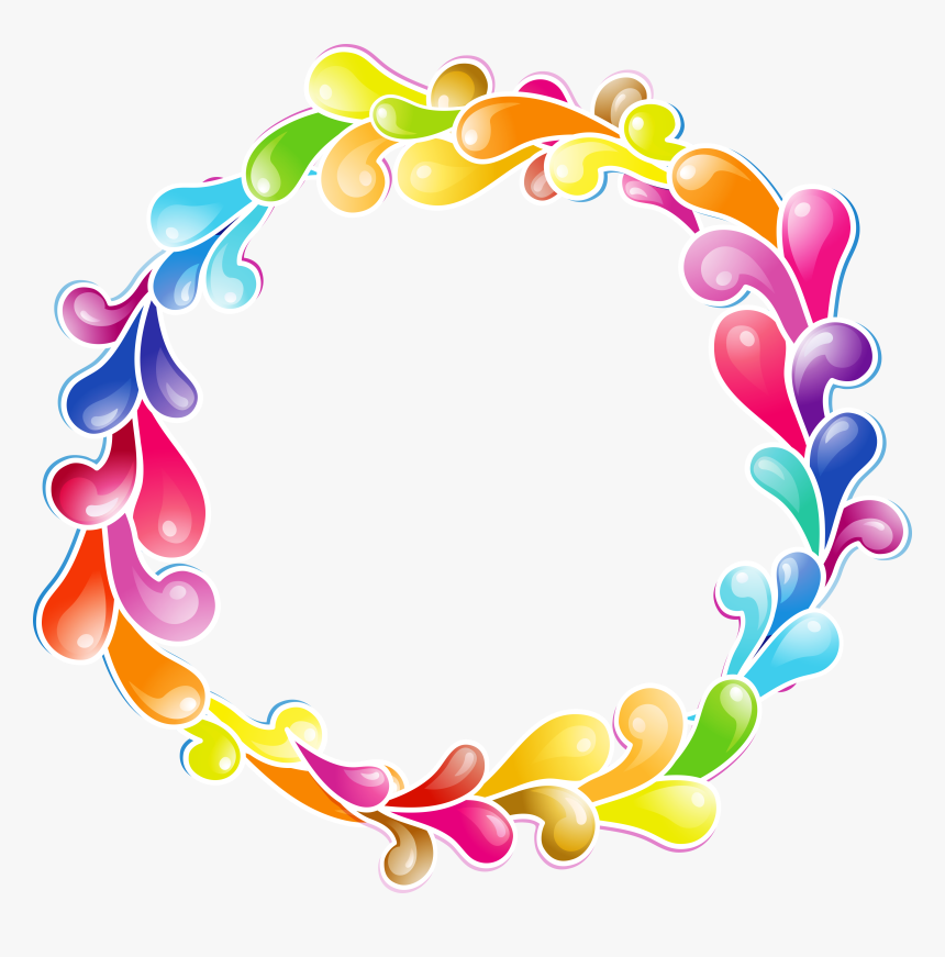 Banner Free Stock Png Pinterest Clip Art Scrapbook - Circle Frame Cartoon Png, Transparent Png