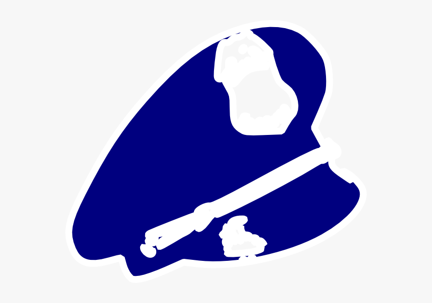 Police Man Hat Svg Clip Arts - Emoji Police Hat, HD Png Download
