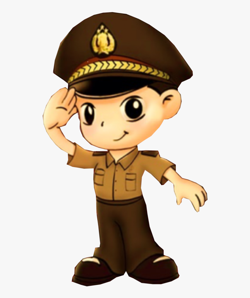 Indonesian Police Transcription National Promoter Officer - Indonesian Police Clipart, HD Png Download
