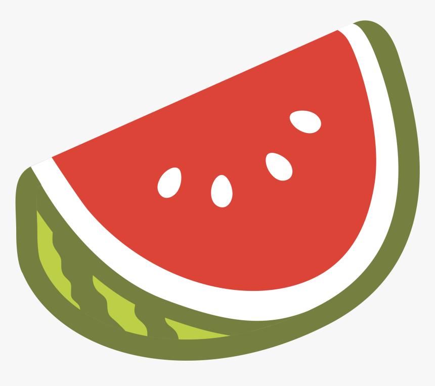 Transparent Water Melon Clipart - Emoji Pastèque, HD Png Download