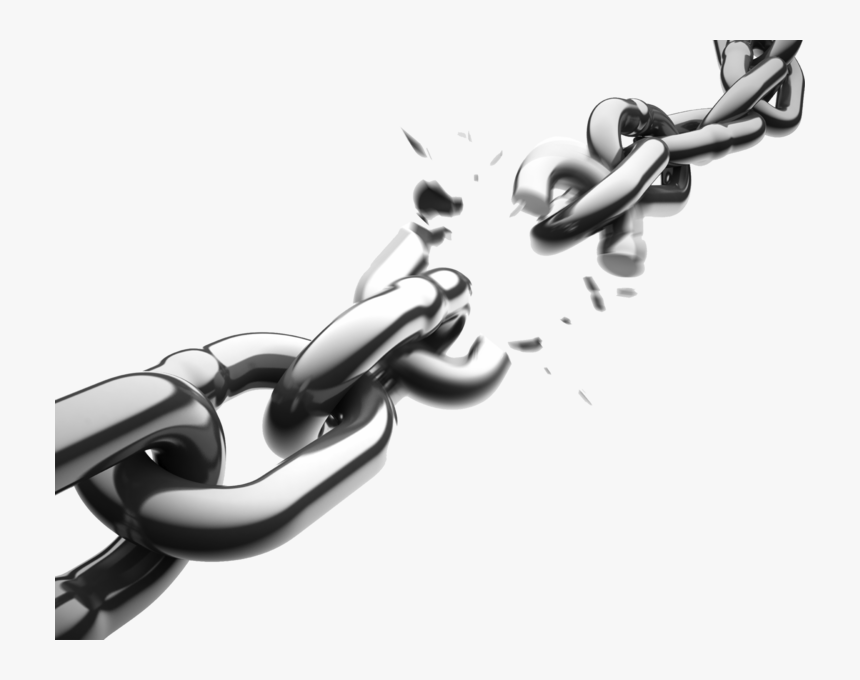 Broken Chain Png, Transparent Png