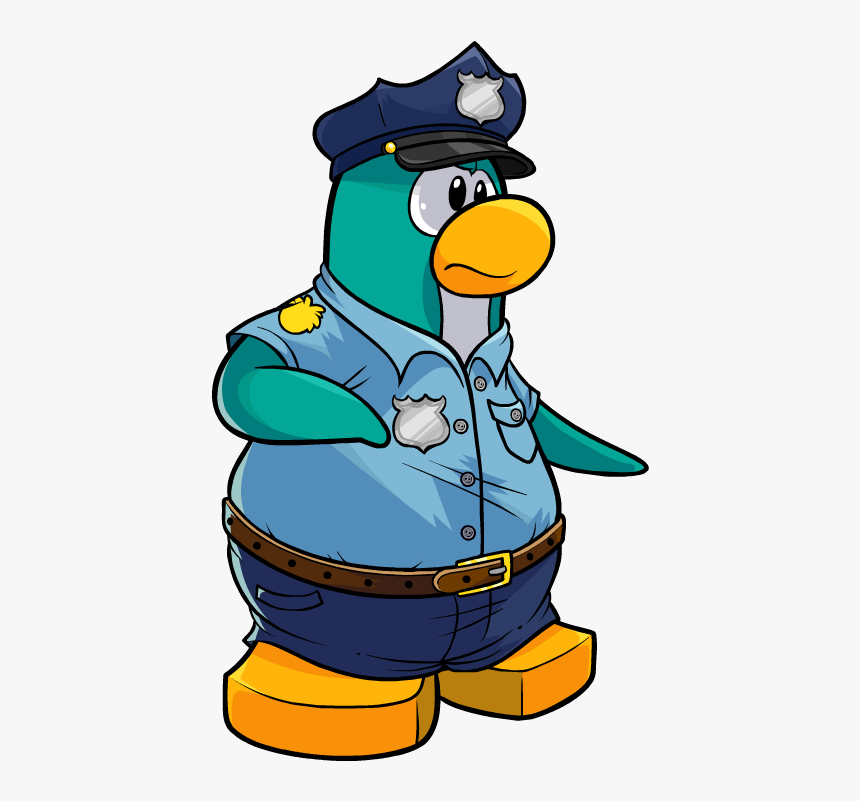 Transparent Police Hat Png - Penguin Police, Png Download