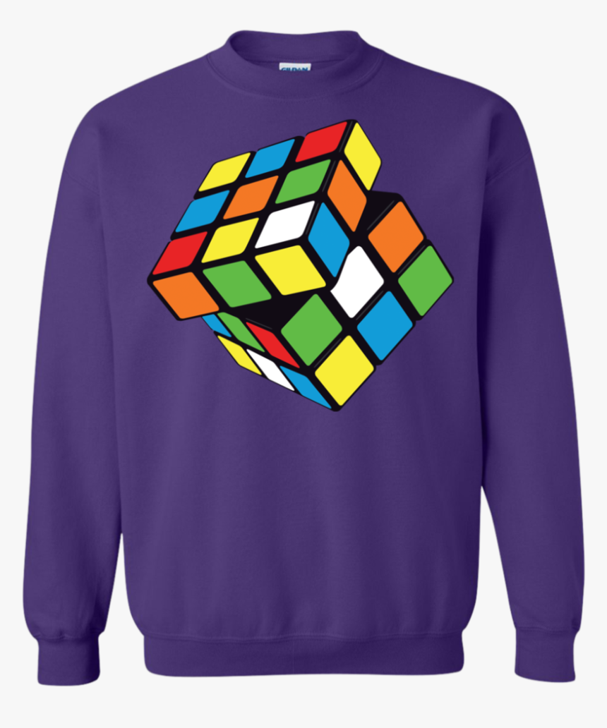 Spinning Rubix Cube Sweatshirt - Rubik's Cube Icon Png, Transparent Png